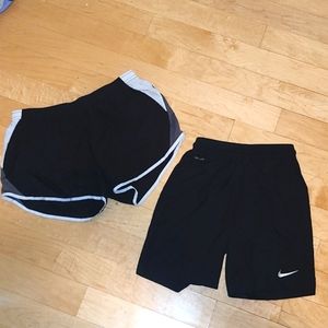 Nike Dri-Fit running shorts Size Medium Bundle Pack of TWO